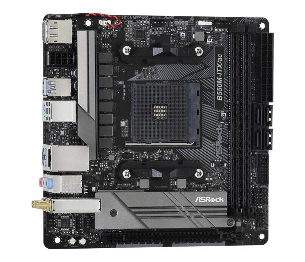 ASRock B550M-ITX/ac - 613674 - zdjęcie 3